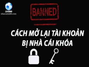Hướng dẫn mở tài khoản DA88 bị khóa nhanh chóng